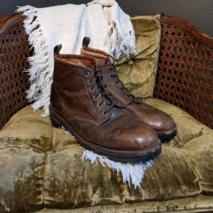 J Crew Leather Captain Boots Sz 13